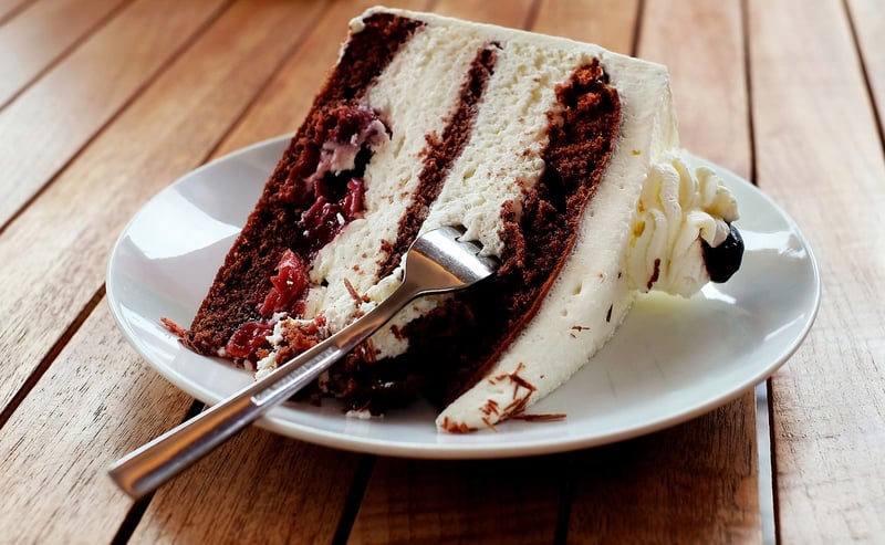 Moonlit Romance Cake